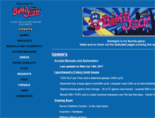 Tablet Screenshot of bombjack.org